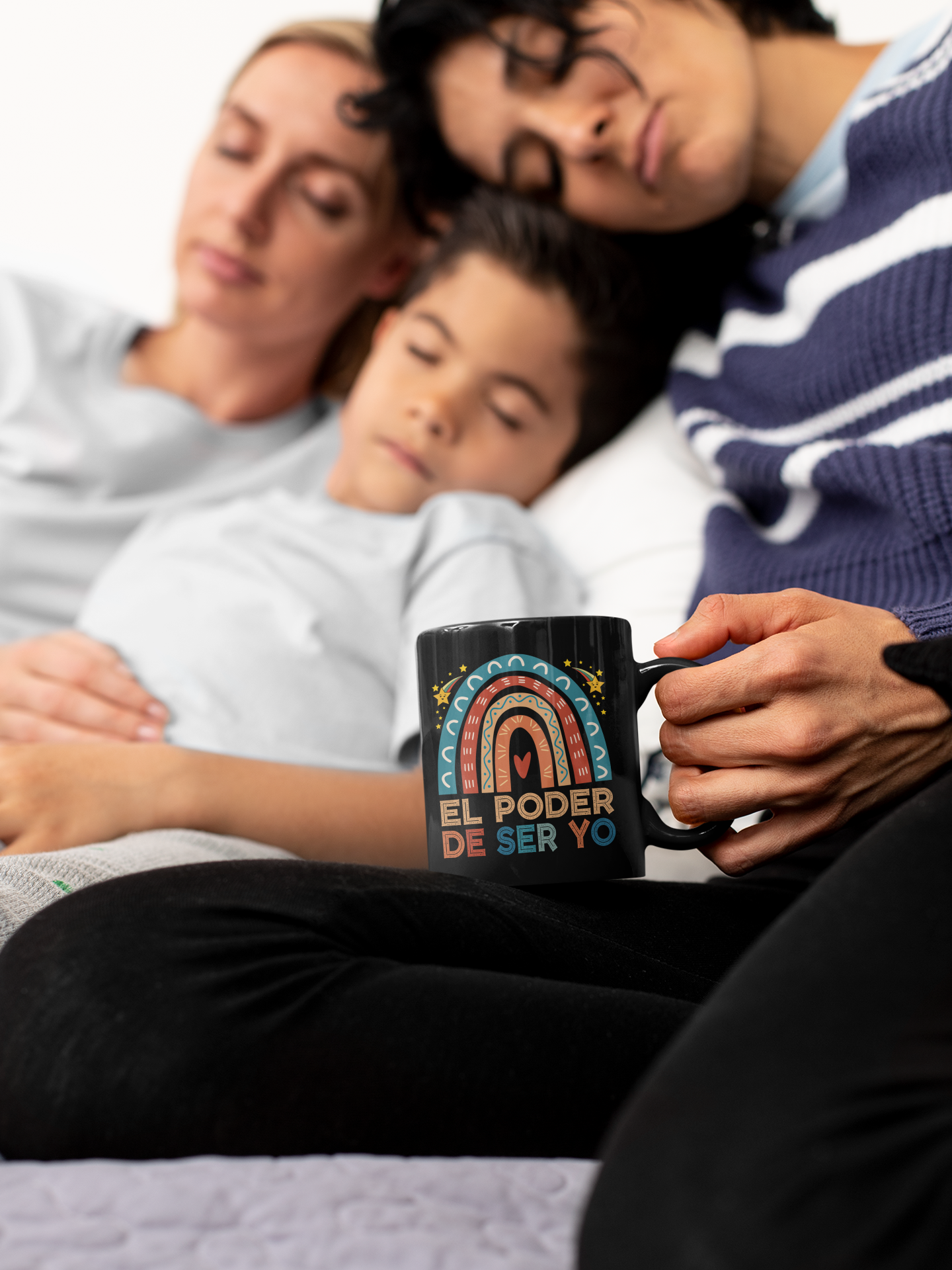 EL-PODER-DE-SER-YO Black Glossy Mug