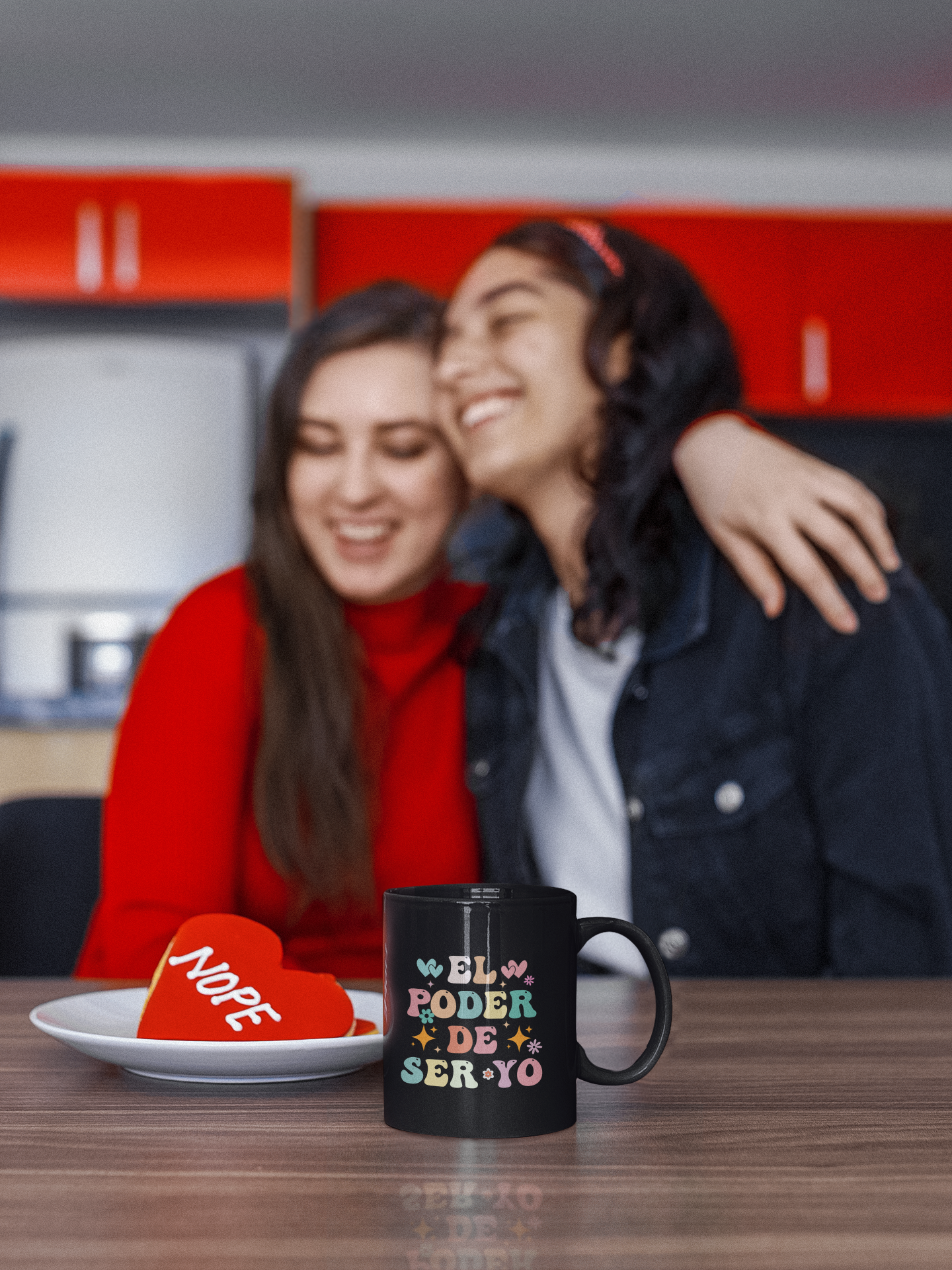 EL-PODER-DE-SER-YO Black Glossy Mug